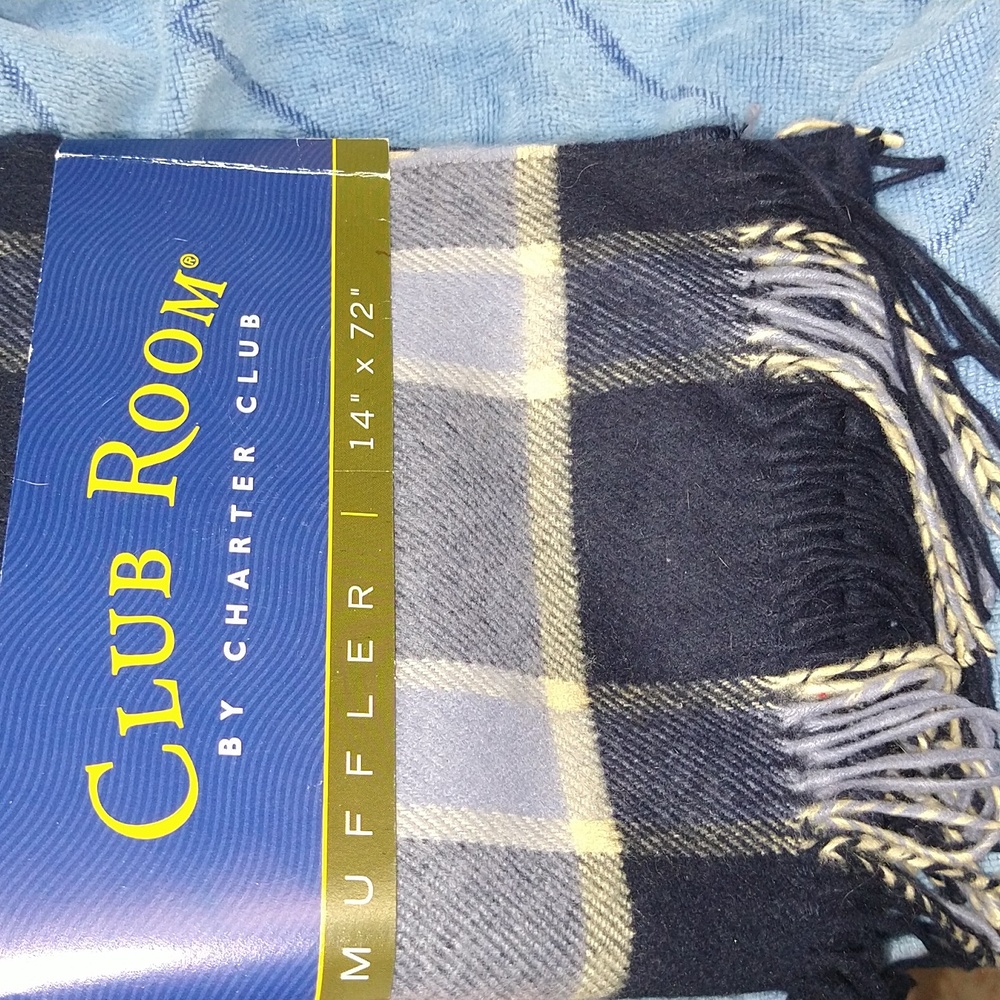 Woven Charter Club Muffler Scarf